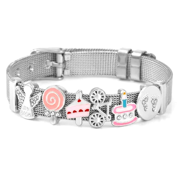 Childhood bracelet+ Charms - Picture 1 of 5